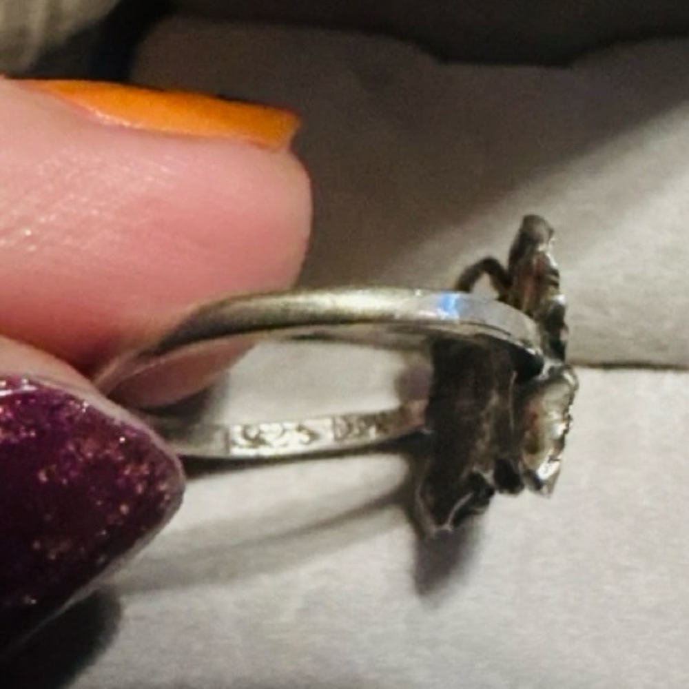 Sterling Black Hills Butterfly Ring - Picture 5 of 8